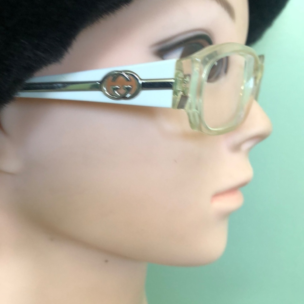 Gucci Authentic Women's White Glasses - Picture 1 of 10